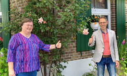 Die Spitzenkandidaten der SPD Bedburg-Hau für die Kommunalwahl: Ortsvereinsvorsitzende Karin Wilhelm und Fraktionsvorsitzender Willi van Beek