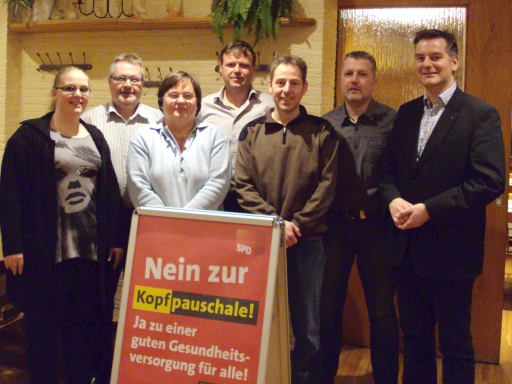 Gruppenfoto: Der neu gewählte Parteivorstand